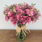 FLORERO LISIANTHUS ROSADOS