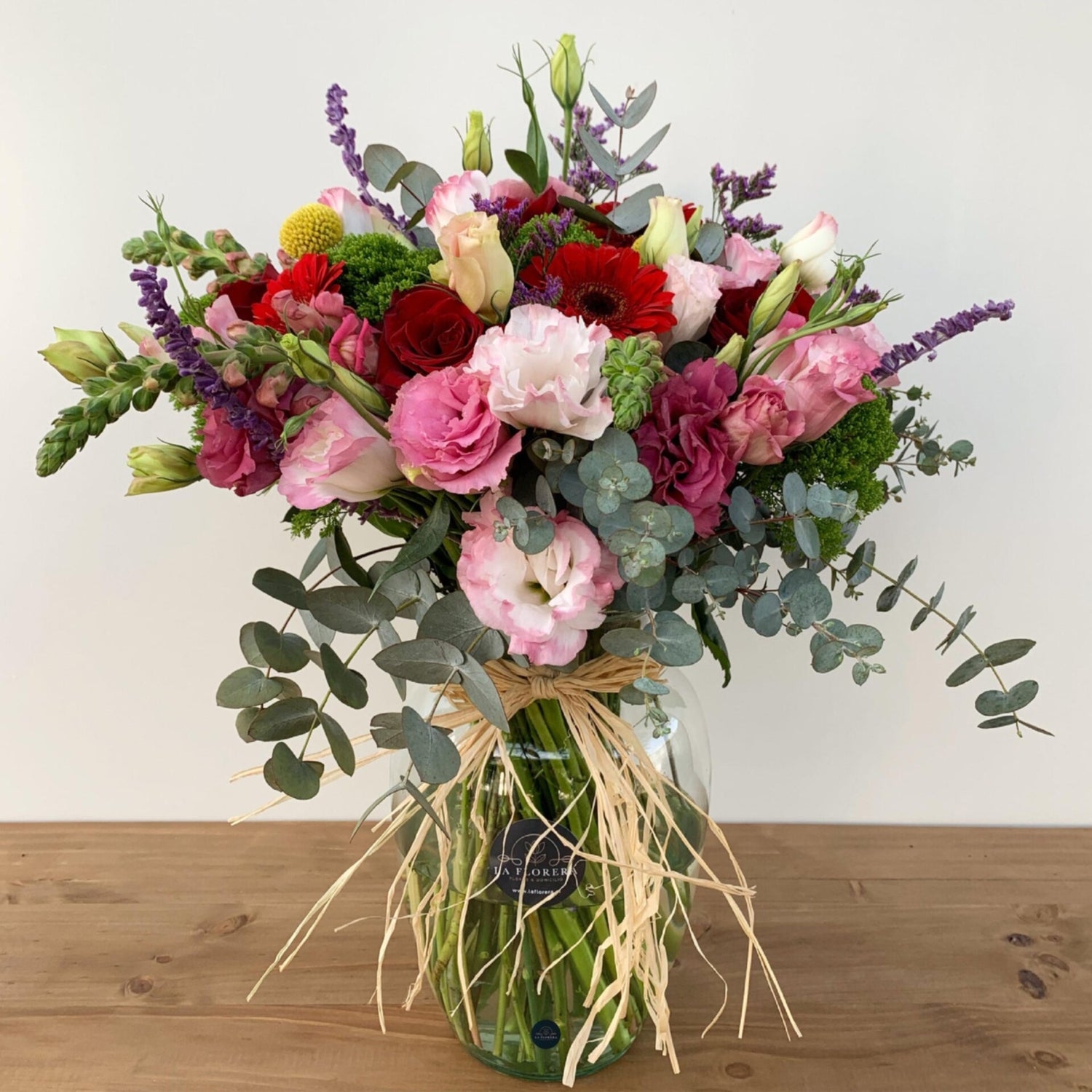 FLORERO CAMPESTRE GRANDE RED