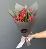 RAMO TULIPANES ROJOS 10 VARAS