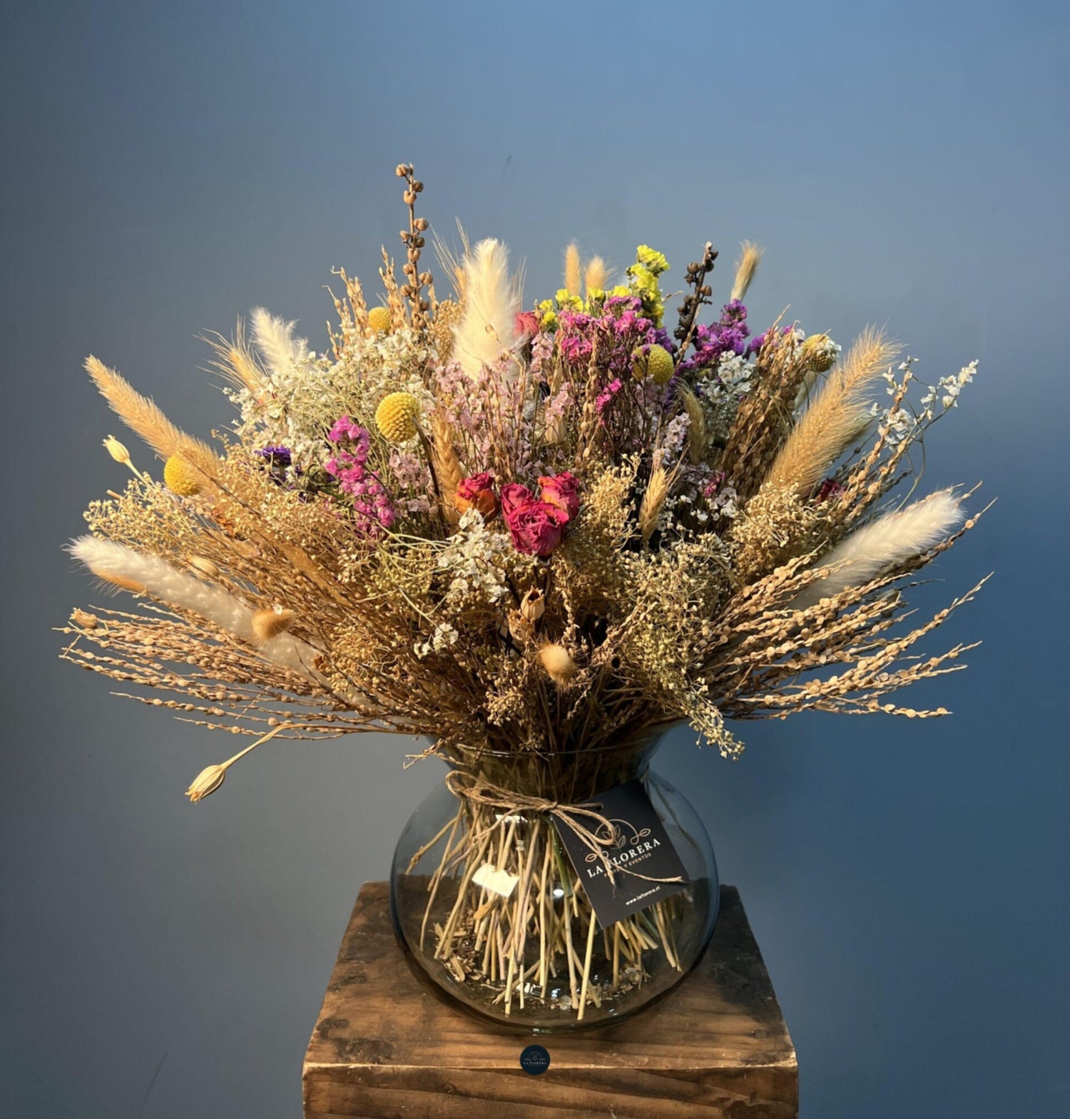 FLORERO FLORES SECAS ALEGRÍA