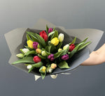 RAMO TULIPANES MIX COLOR 20 VARAS