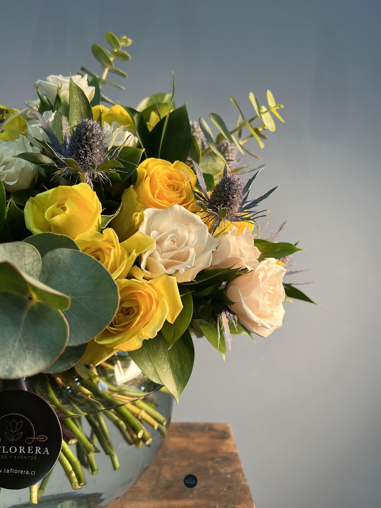 PECERA CENTRO MESA AMARILLO