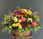 CANASTO DE FLORES COLORIDO