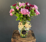 FLORERO CAMPESTRE LILA