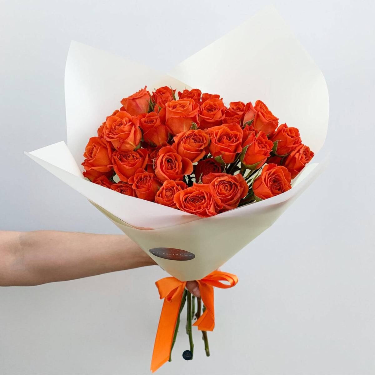 RAMO MINI ROSAS NARANJAS