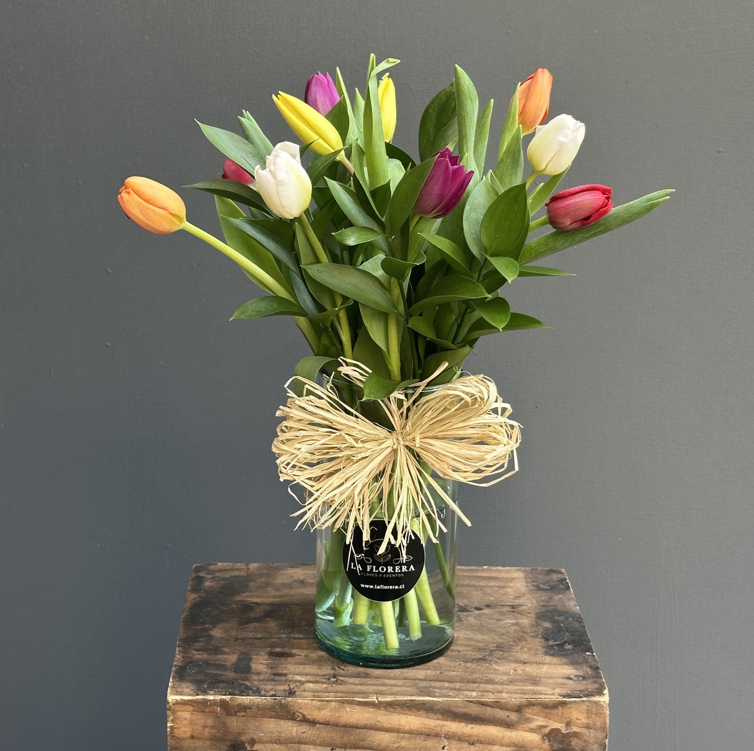FLORERO TULIPANES MIX COLOR 10 VARAS