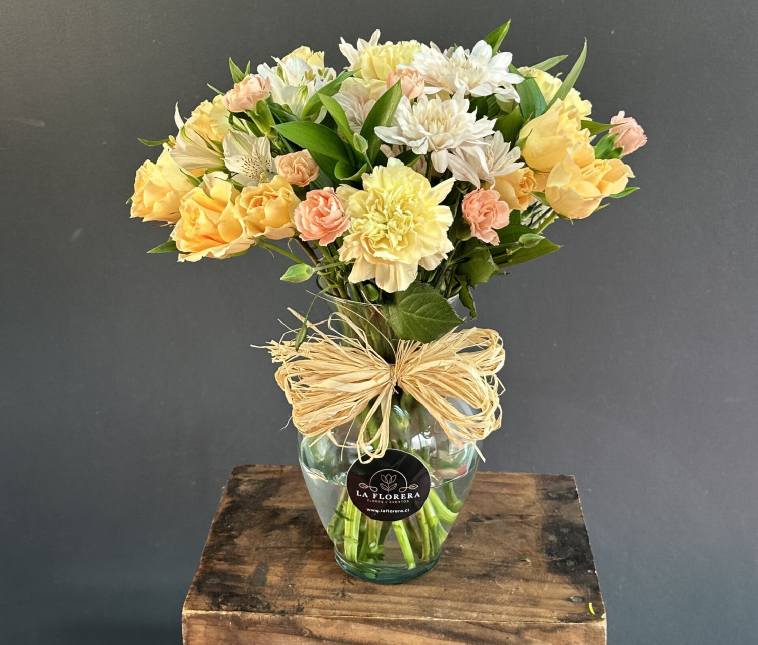 FLORERO CAMPESTRE CREAM