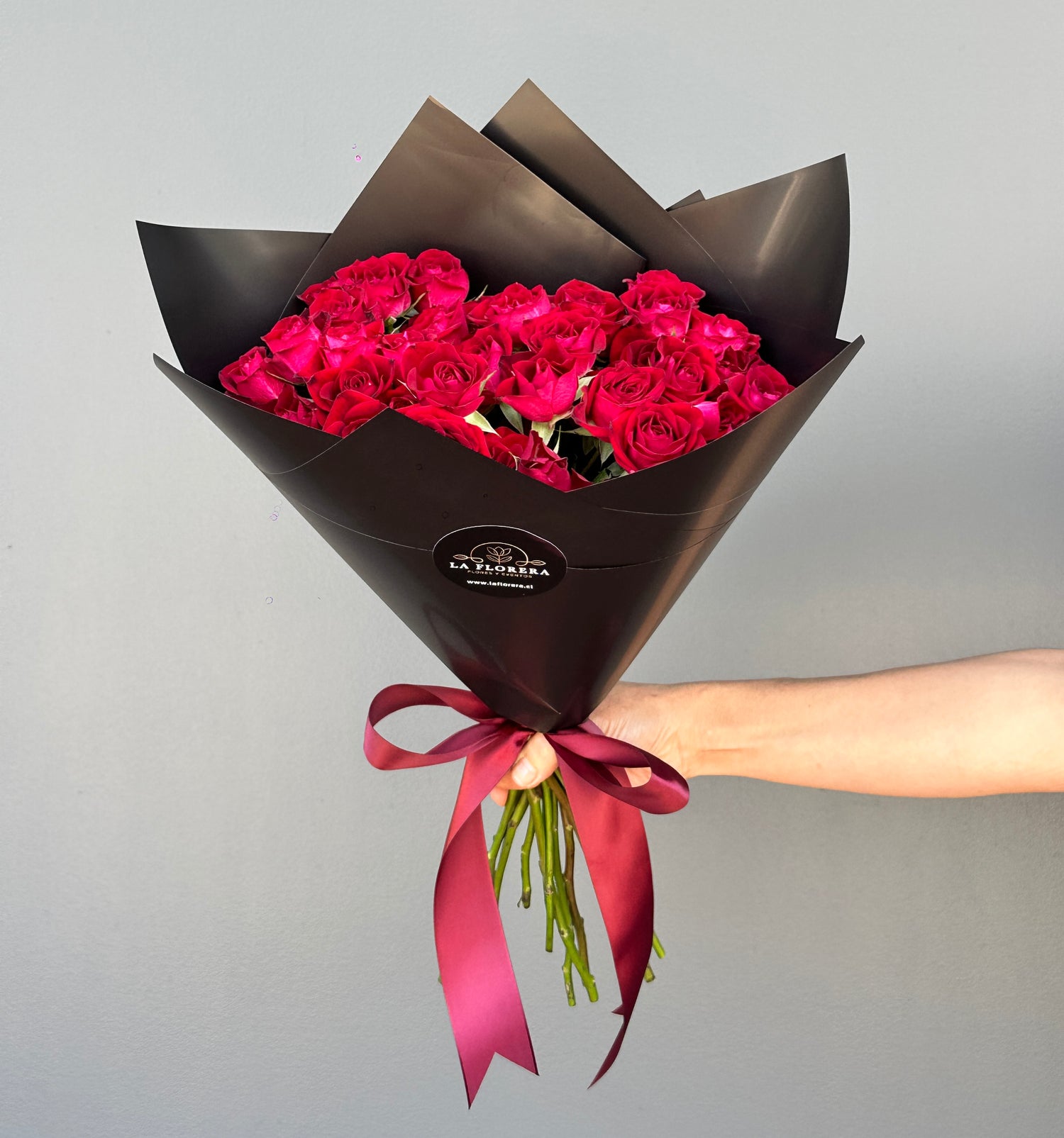 RAMO MINI ROSAS ROJAS