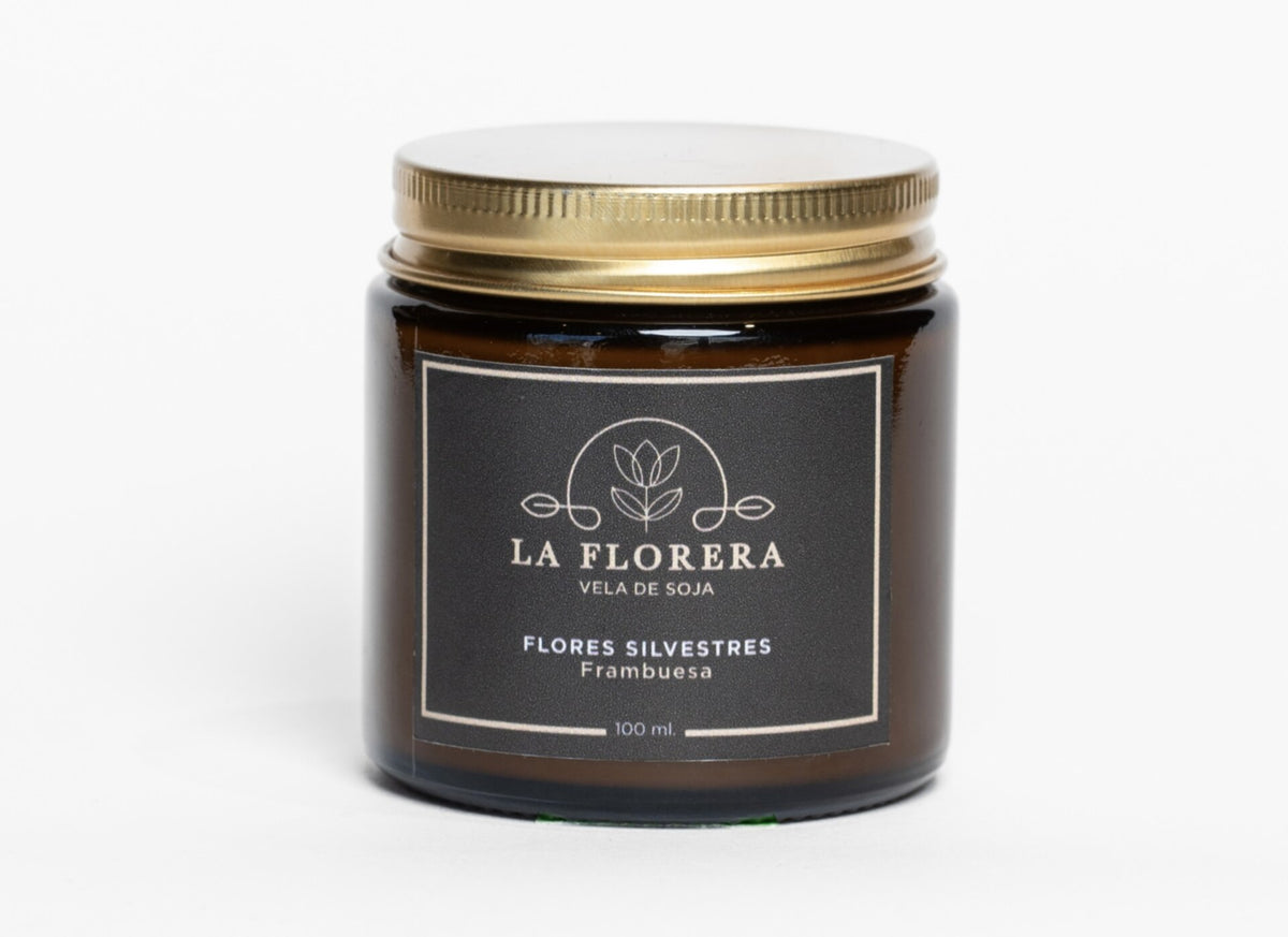 VELA DE SOJA FRAMBUESA 100 ML